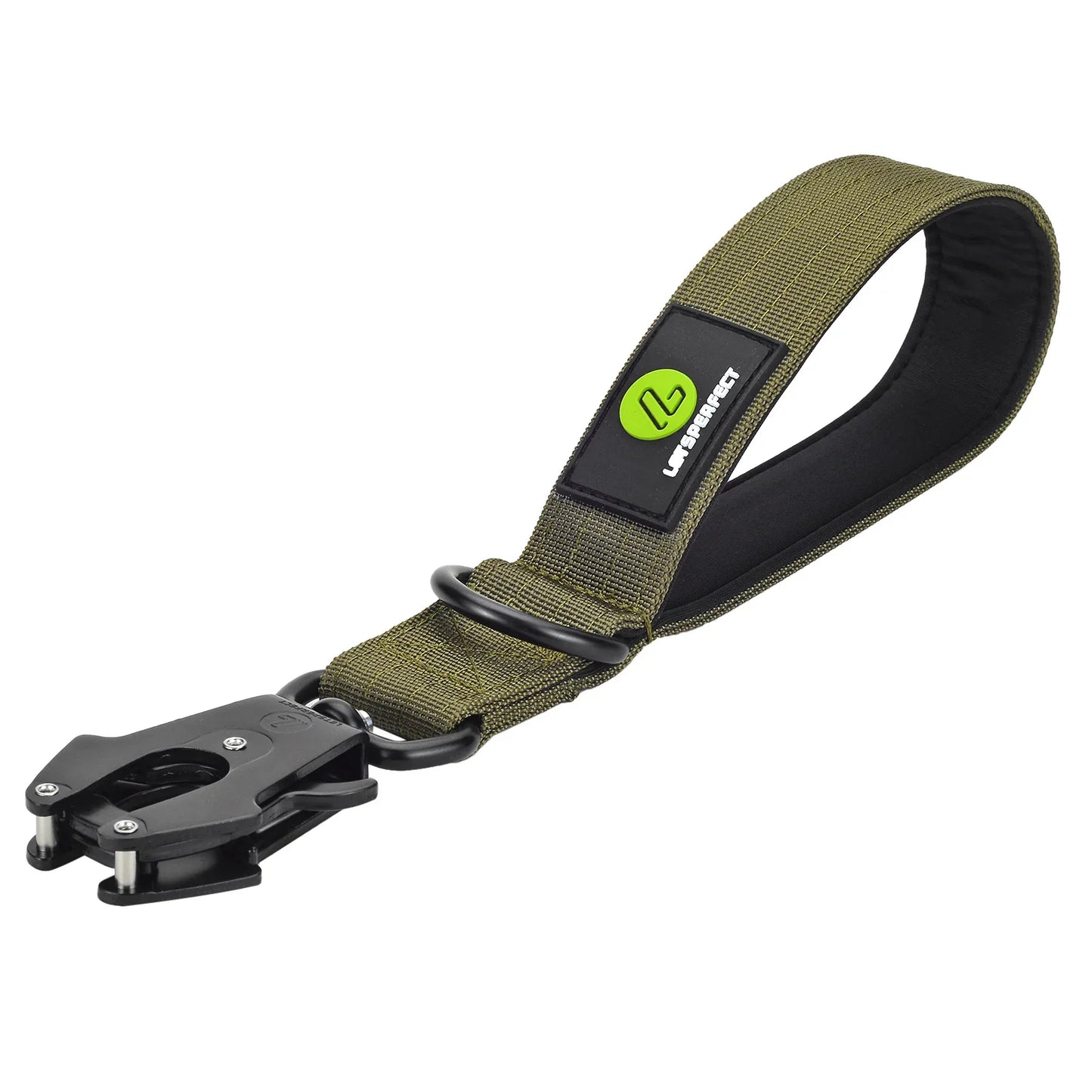 Short Nylon Dog Leash With Padded Handle Reflective Traffic Training