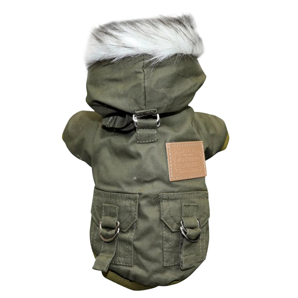 NONECN Winter Coat Dog Jacket for Small and Medium Dogs