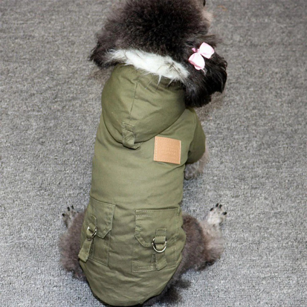 NONECN Winter Coat Dog Jacket for Small and Medium Dogs