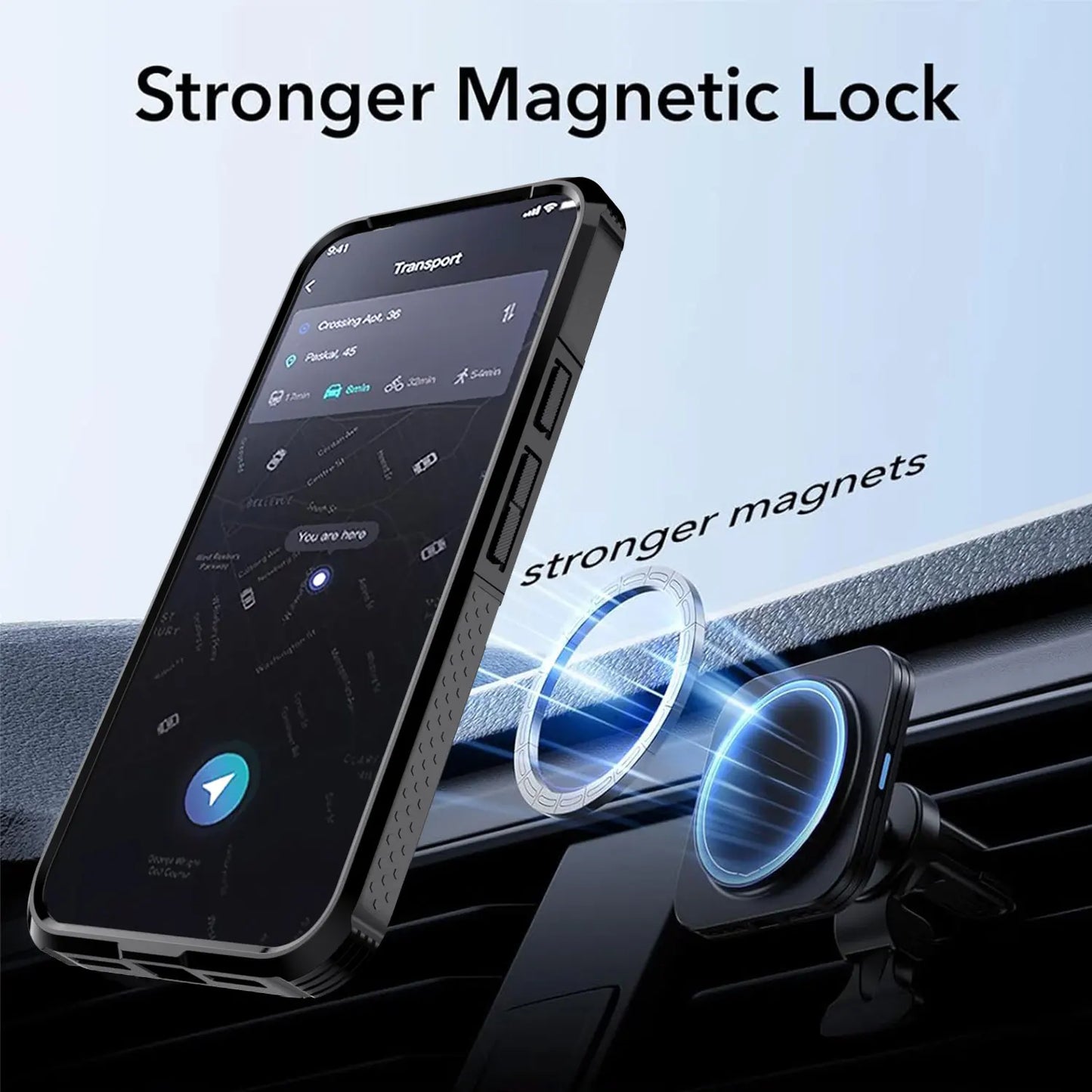 NONEDesign Shockproof Magnetic Case With Kickstand Pixel9 10 Pro Series