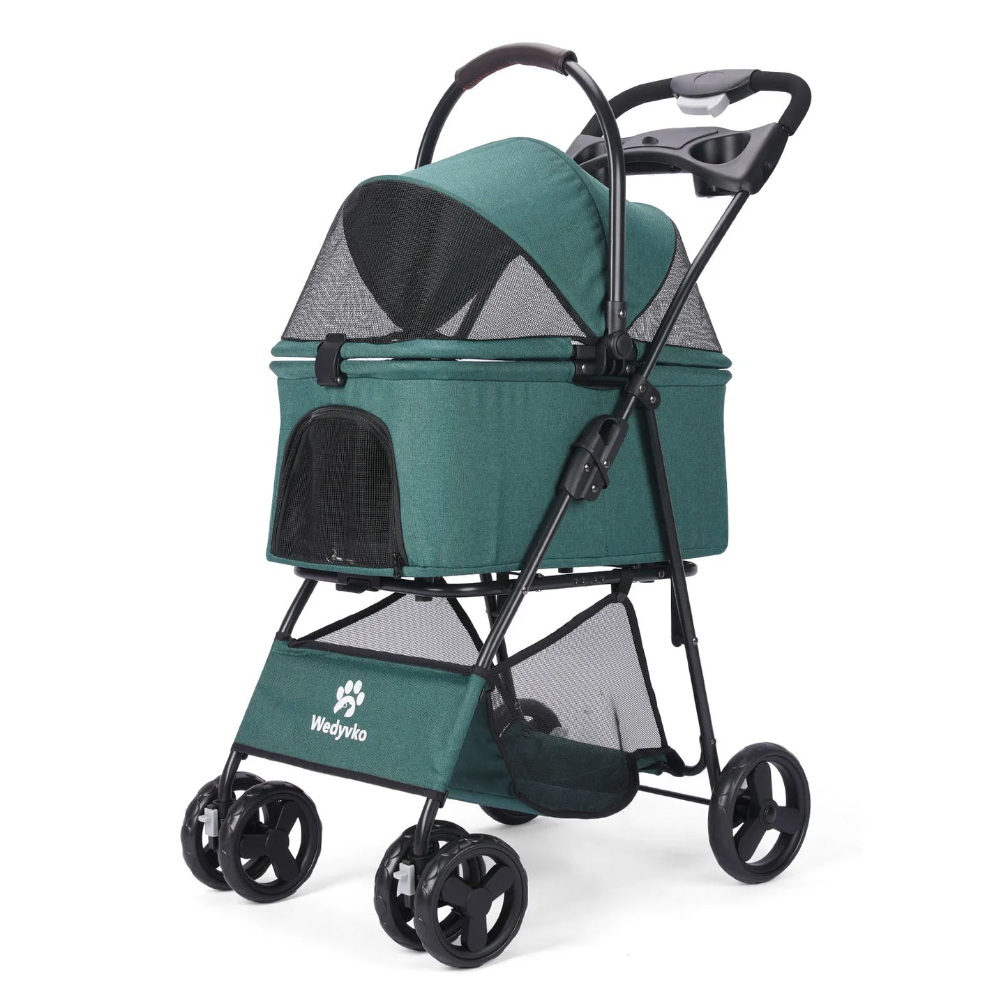 3-In-1 Pet Stroller With Removable Carrier For Pets