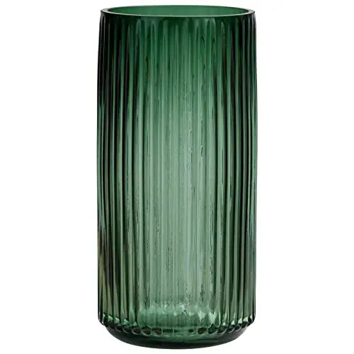 SNQP Clear Glass Vase For Pampas Grass Centerpiece