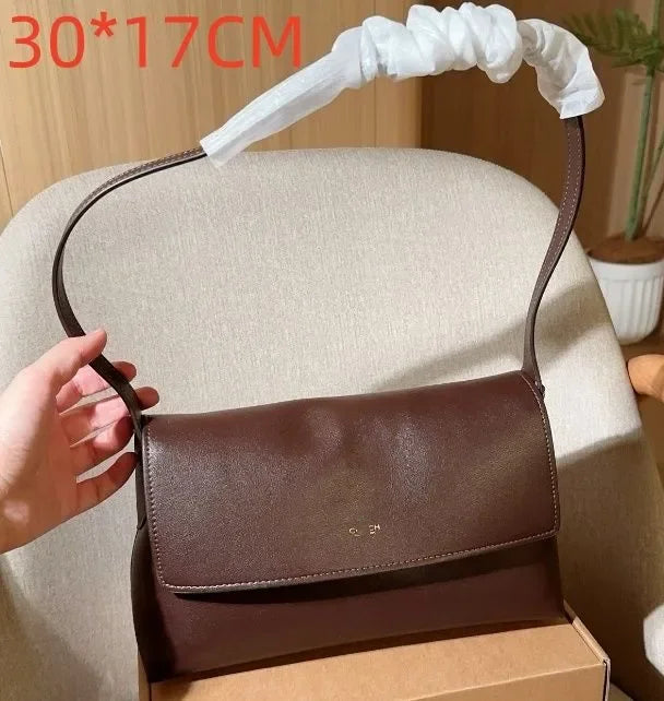 Large Capacity Chelsea Shoulder Bag 30 35 Luxury Designer Suede Genuine Leather Crossbody Bag Zipper Pocket Handbag Fashion Wome
