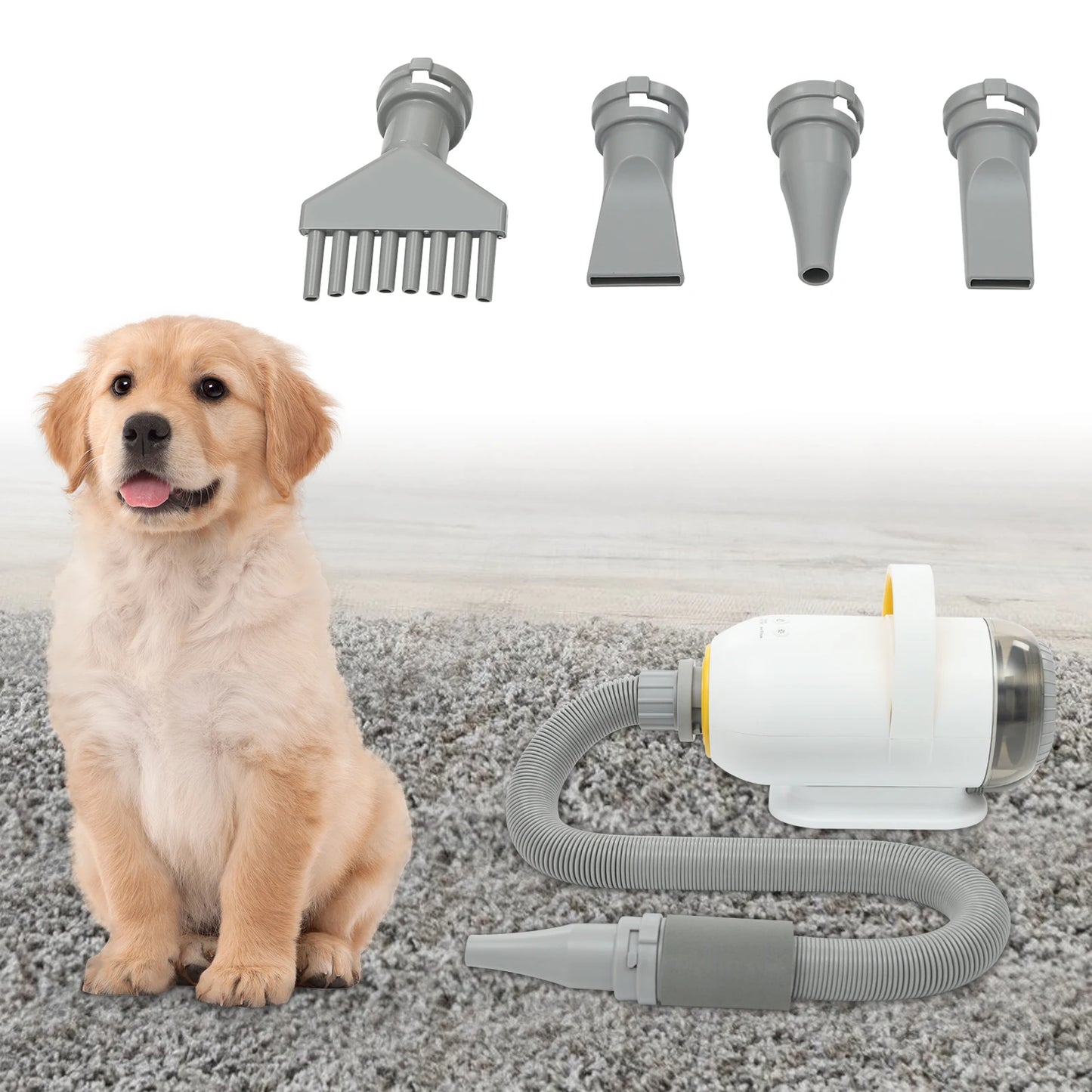 Automatic Pet Dryer For Cats And Dogs Smart Adjustable Blower