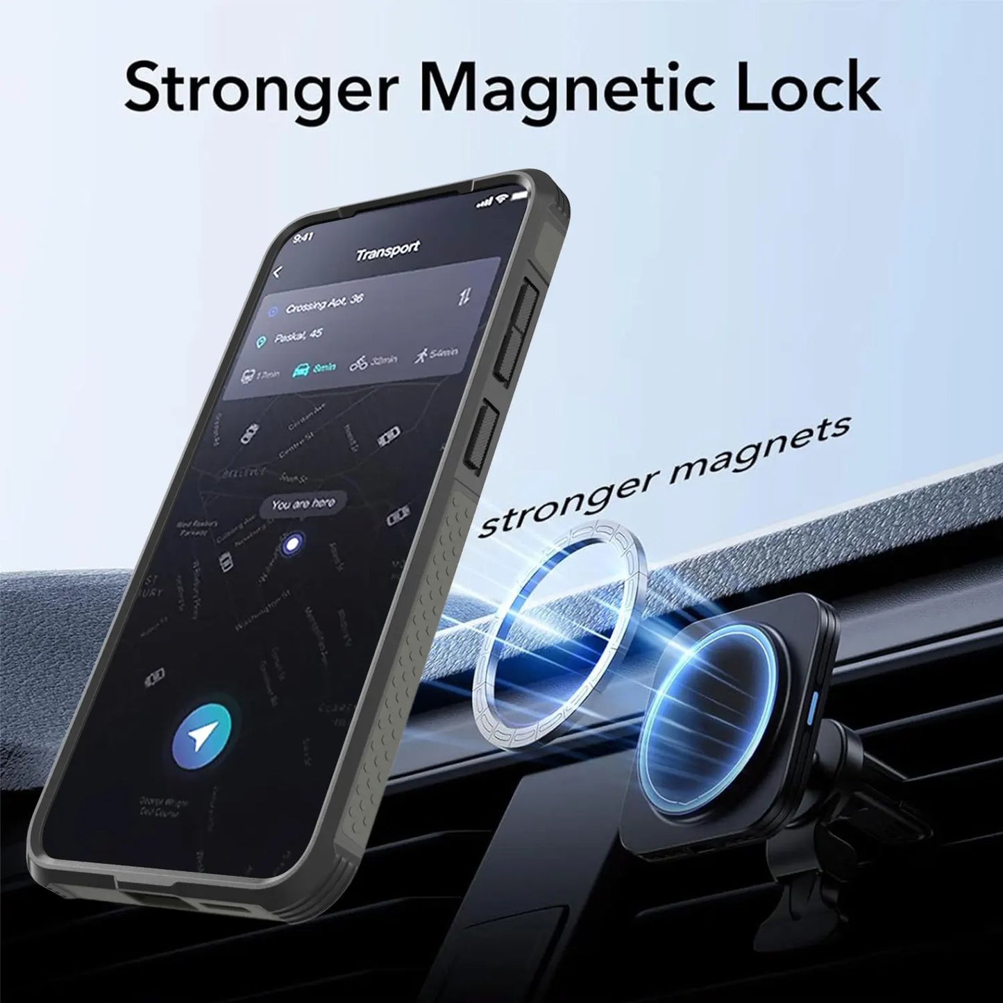 NONEDesign Shockproof Kickstand Case For Samsung Galaxy S25/S24