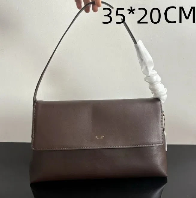 Large Capacity Chelsea Shoulder Bag 30 35 Luxury Designer Suede Genuine Leather Crossbody Bag Zipper Pocket Handbag Fashion Wome