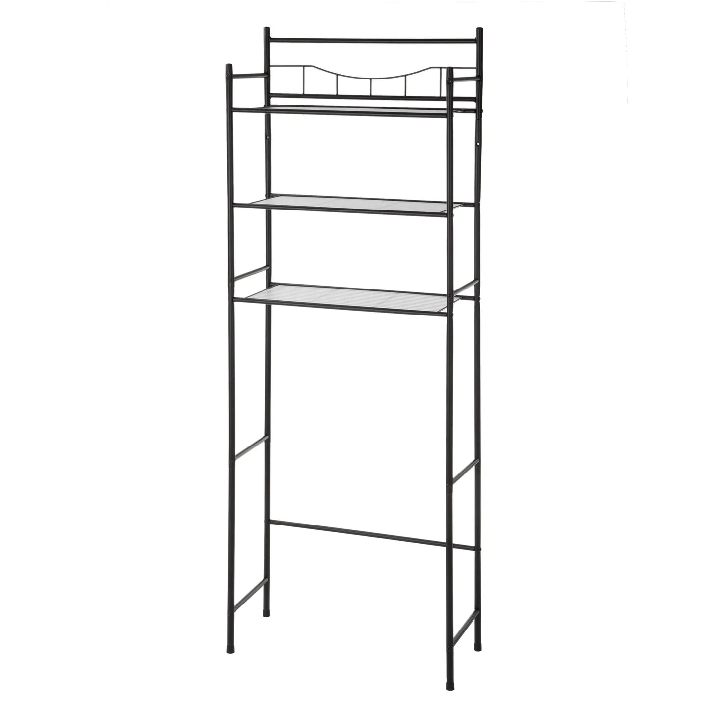 Over-The-Toilet 3-Shelf Bathroom Storage Unit Iron