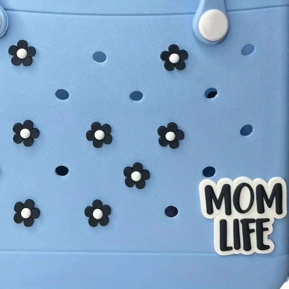 Rubber Beach Bag Charms for Tote Bags