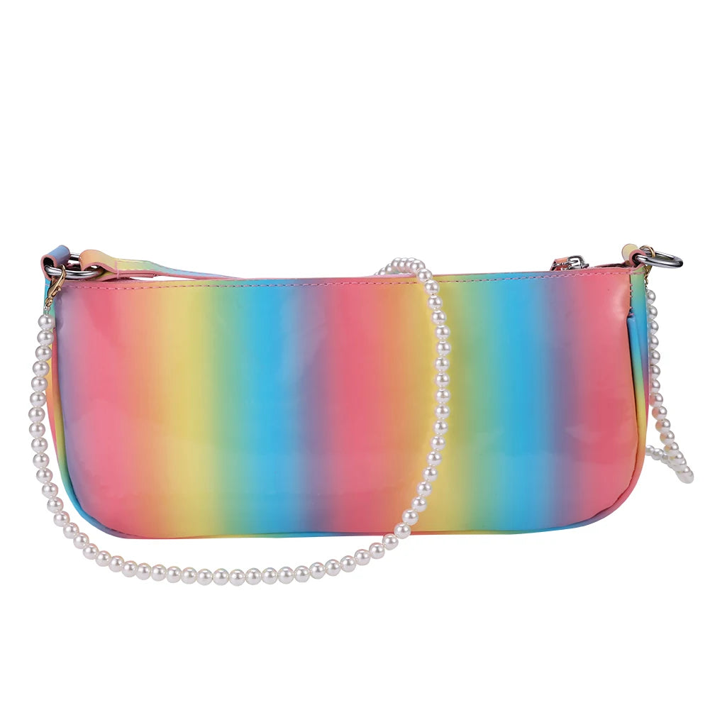 Pearl Bead Handbag Chain Strap Replacement For Shoulder Bags