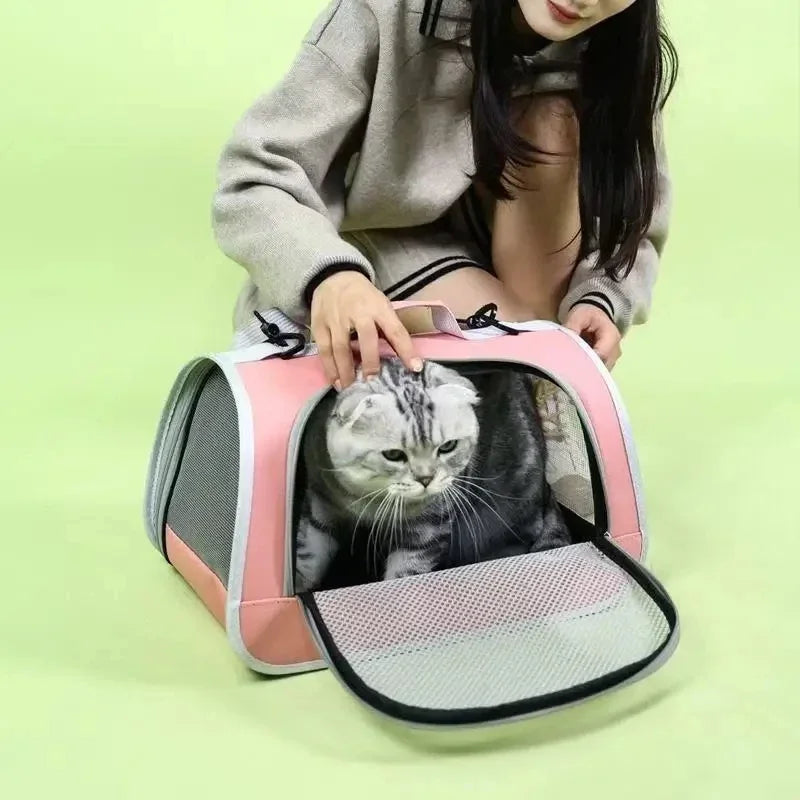 Pet Outing Portable Cat And Dog Handbag Carrier Travel