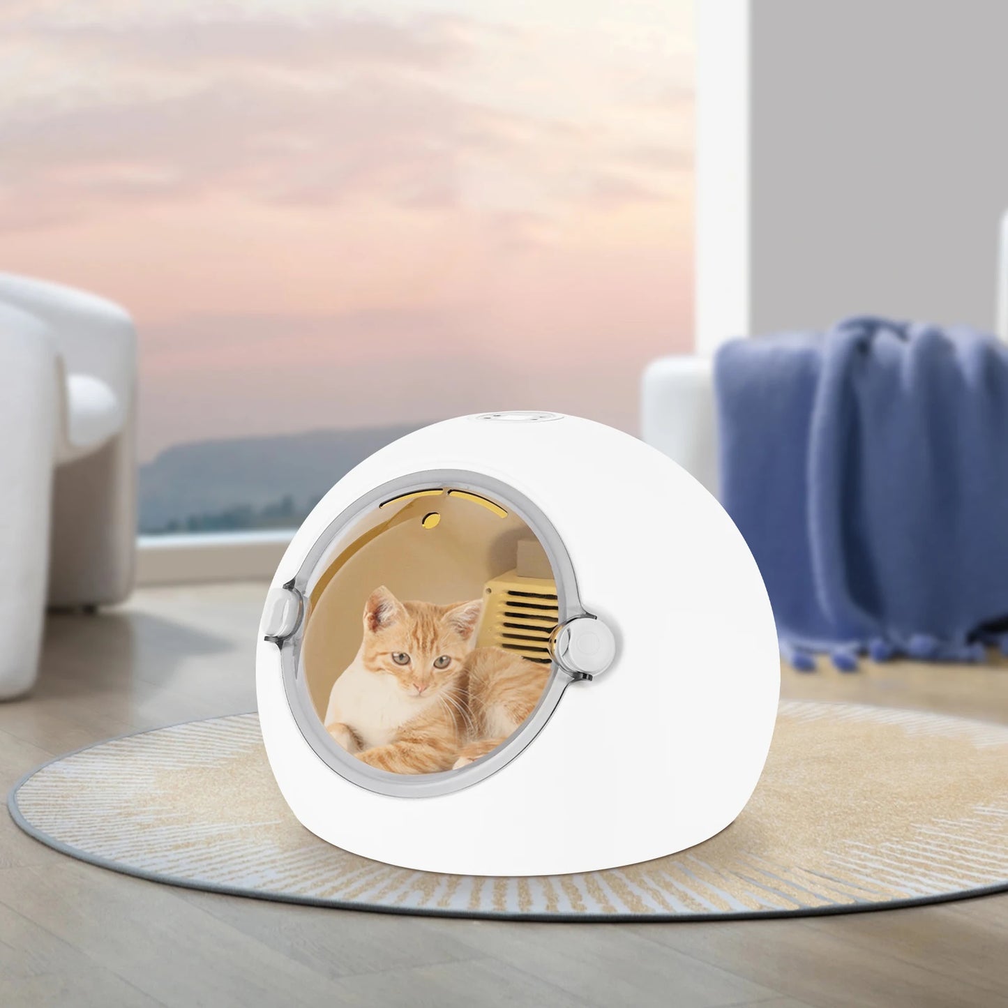 Automatic Pet Dryer For Cats And Dogs Smart Adjustable Blower