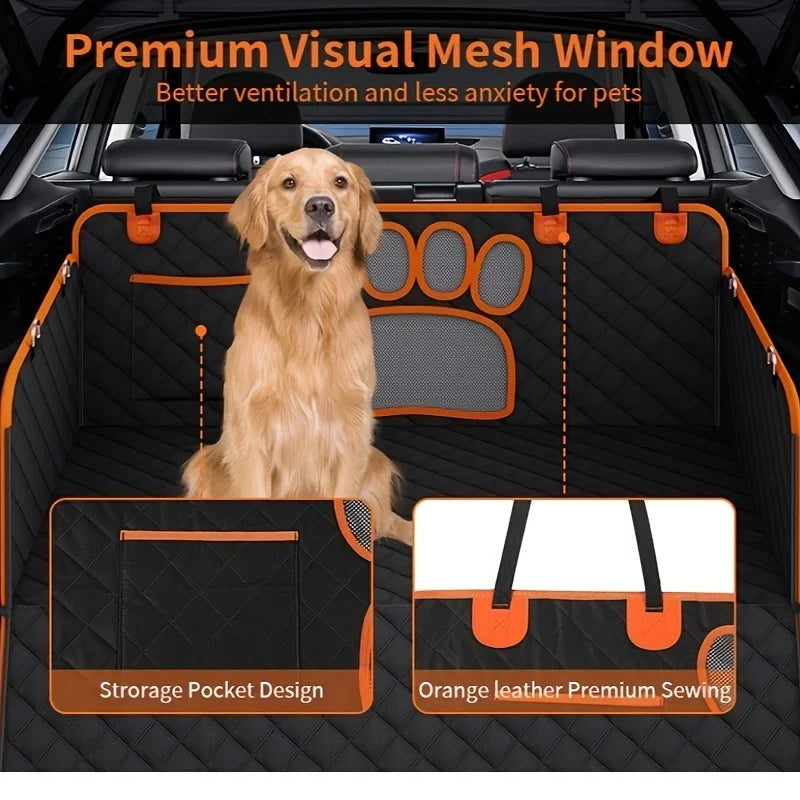NONECN Dog Seat Cover Hammock For Cars Heavy Duty Protection