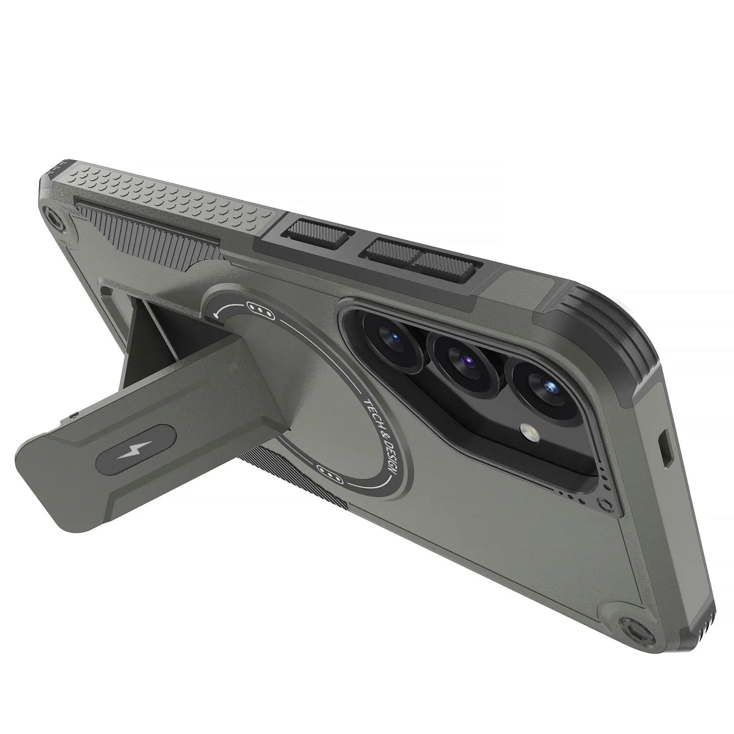 NONEDesign Shockproof Kickstand Case For Samsung Galaxy S25/S24