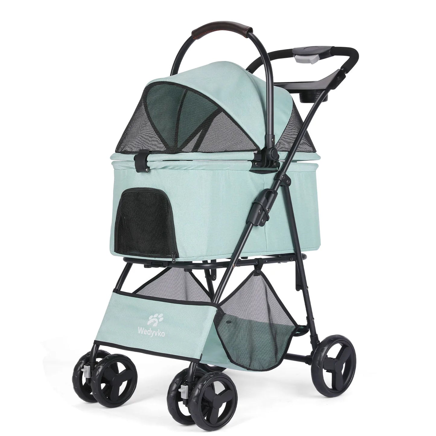 3-In-1 Pet Stroller With Removable Carrier For Pets