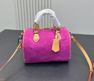 10AAA HOT Selling Designer Luxury Bag M44472 Vintage Denim Tote Pink Cowboy Shoulder Bag Handbags Purse Zipper Old Flower Women