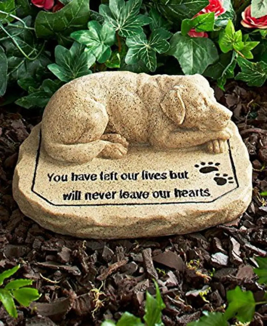 Pet Memorial Stone for Dogs Personalized Keepsake