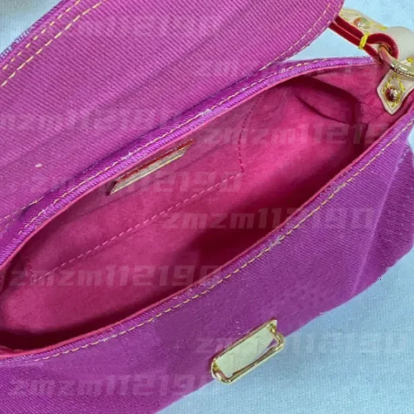10AAA HOT Selling Designer Luxury Bag M44472 Vintage Denim Tote Pink Cowboy Shoulder Bag Handbags Purse Zipper Old Flower Women