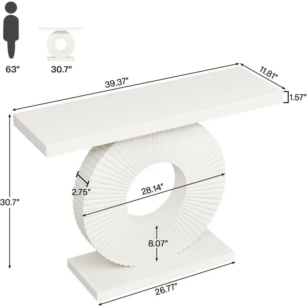 Modern Wood Console Table for Entryway and Hallway