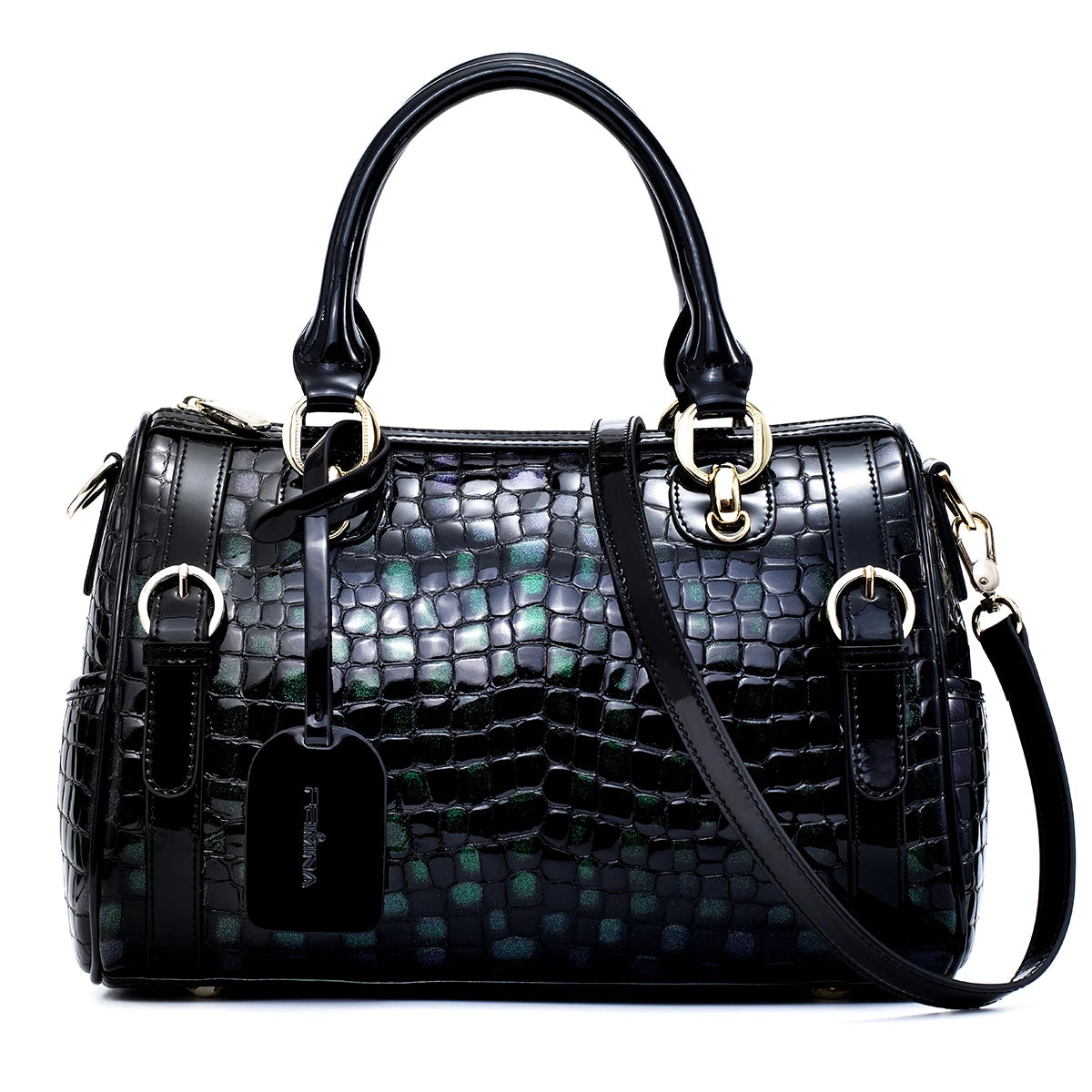 NONECN Genuine Leather Purses for Women Tote Bag Crossbody
