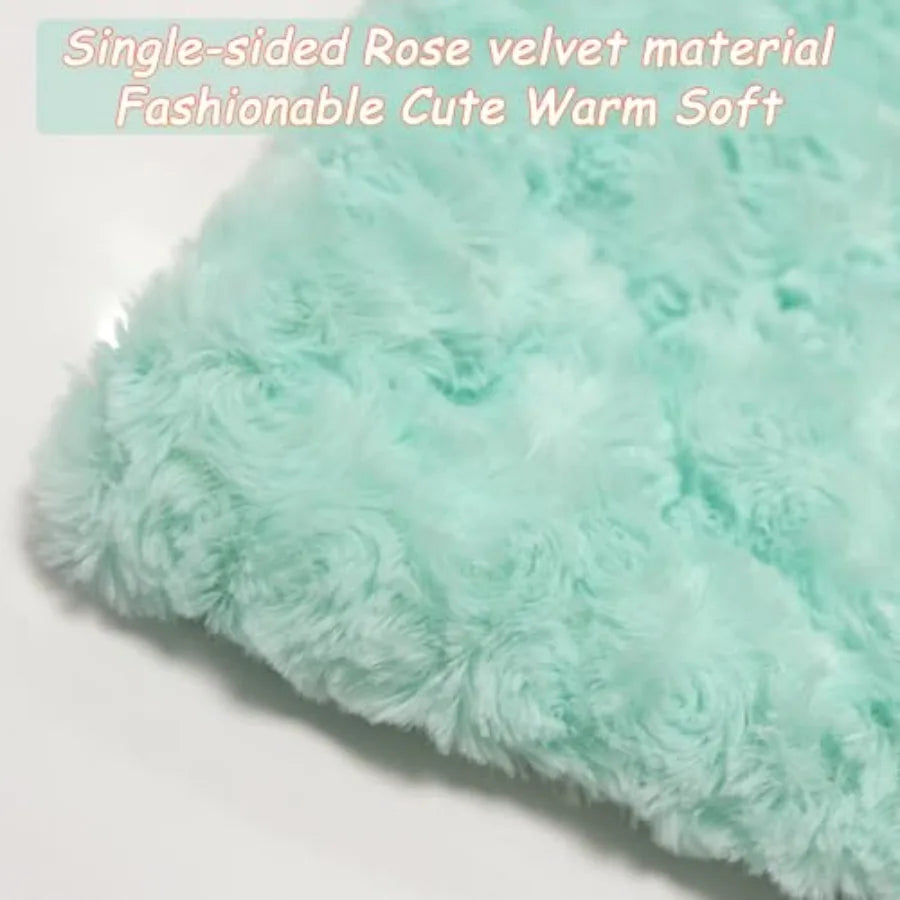 Cat Warming Mat Leaf Shaped Pad Velvet Soft And Durable