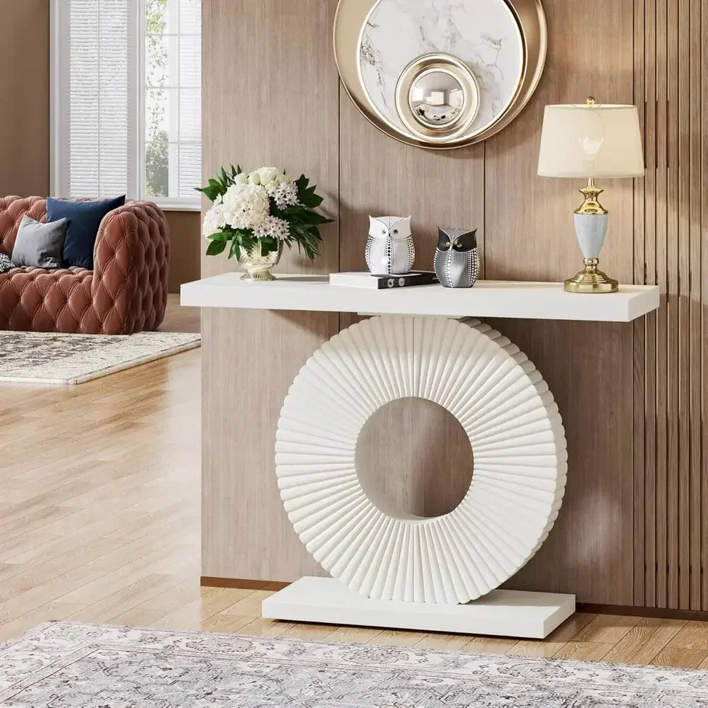 Modern Wood Console Table for Entryway and Hallway