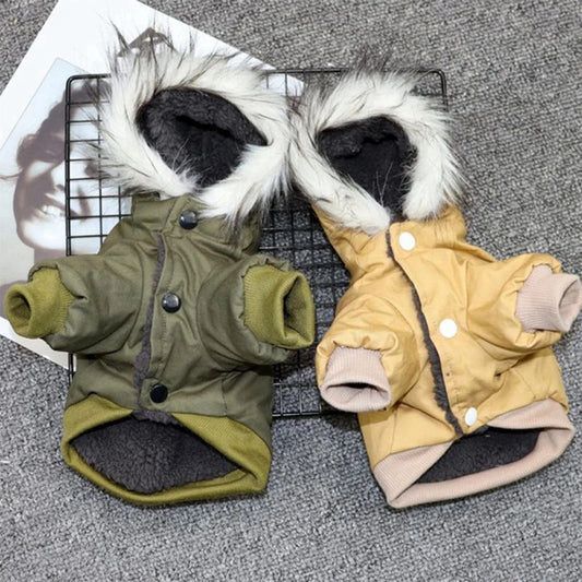 NONECN Winter Coat Dog Jacket for Small and Medium Dogs