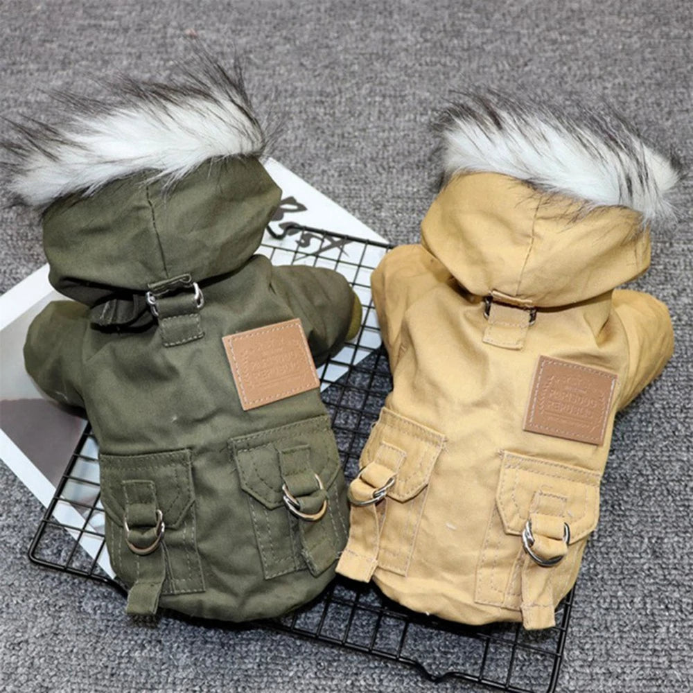 NONECN Winter Coat Dog Jacket for Small and Medium Dogs