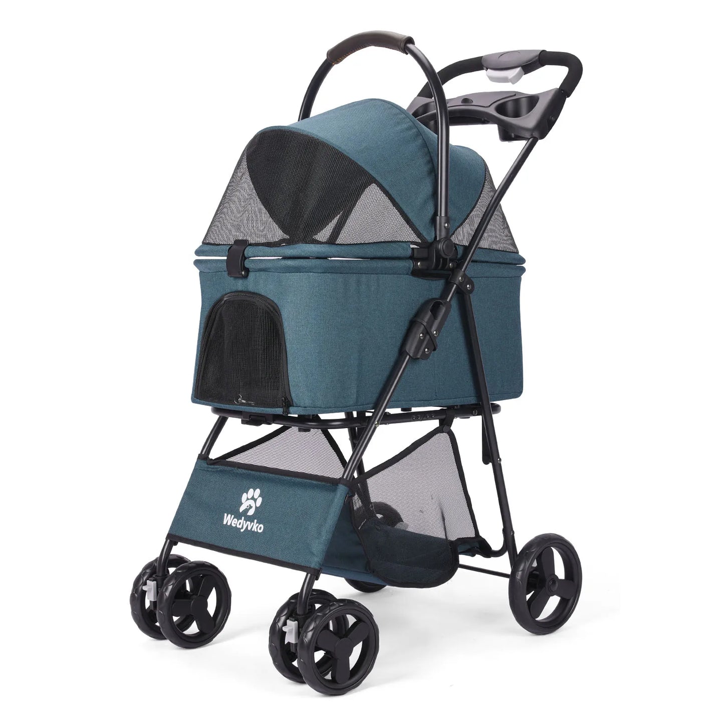 3-In-1 Pet Stroller With Removable Carrier For Pets