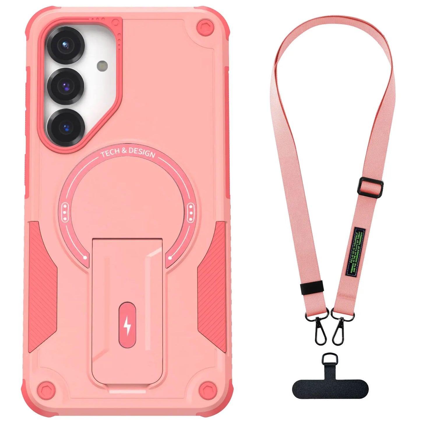NONEDesign Shockproof Kickstand Case For Samsung Galaxy S25/S24