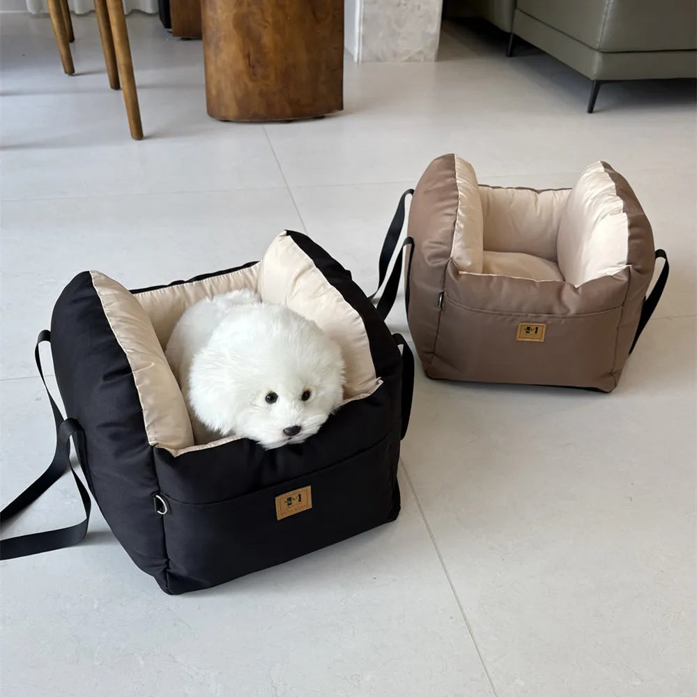 Dog Car Seat With Safety Belt Four Seasons Universal Pet