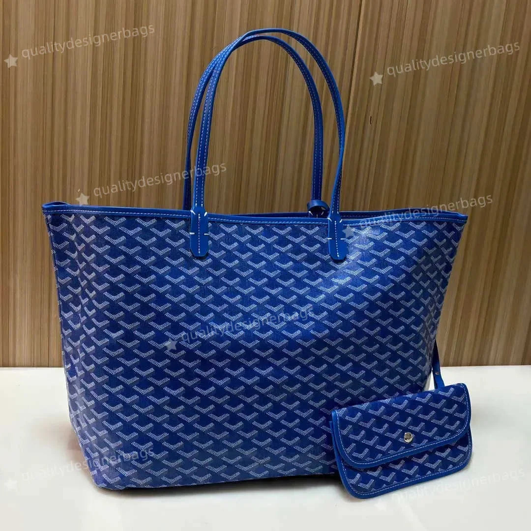 Totes goy Youth Designer Tote Bag double-sided Leather large capacity Shopping Goes Yardes Wallet men Womens tote Handbag should