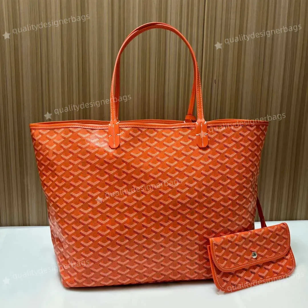 Totes goy Youth Designer Tote Bag double-sided Leather large capacity Shopping Goes Yardes Wallet men Womens tote Handbag should
