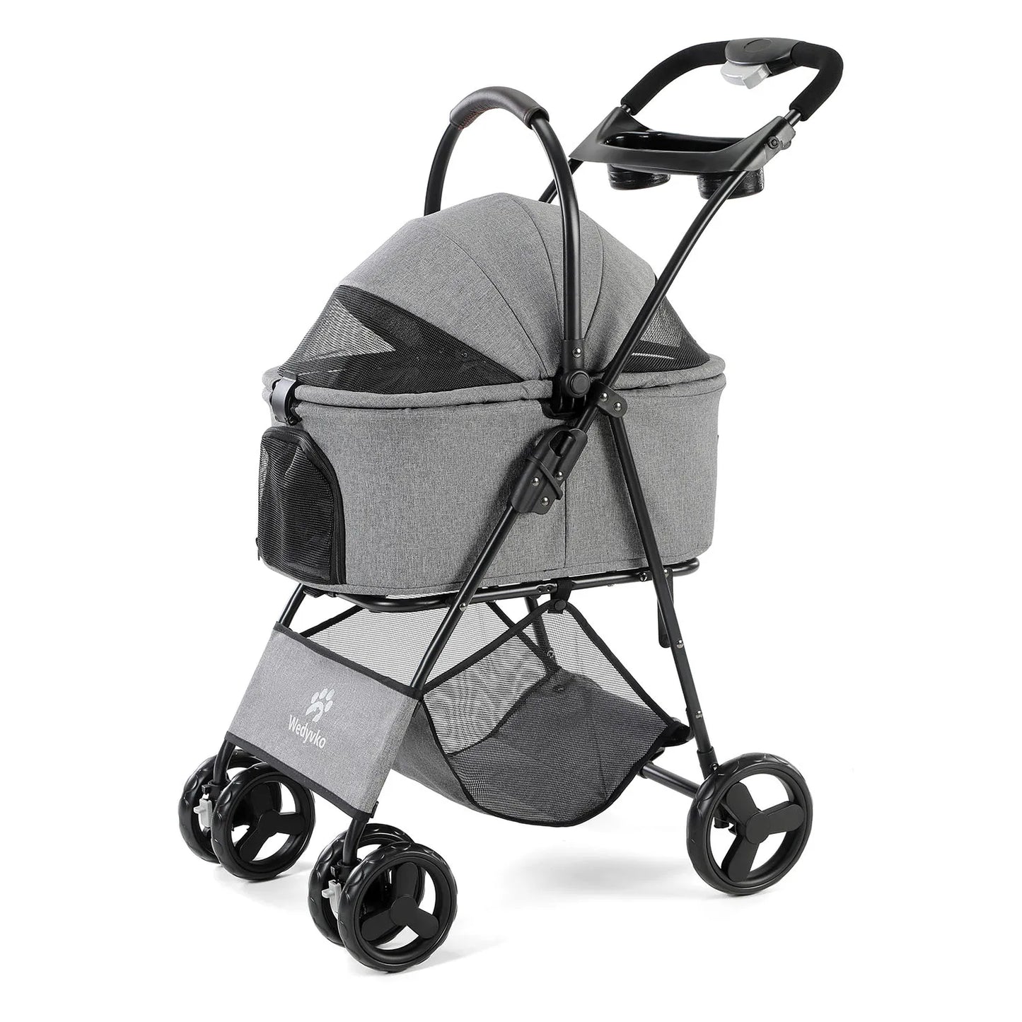 3-In-1 Pet Stroller With Removable Carrier For Pets