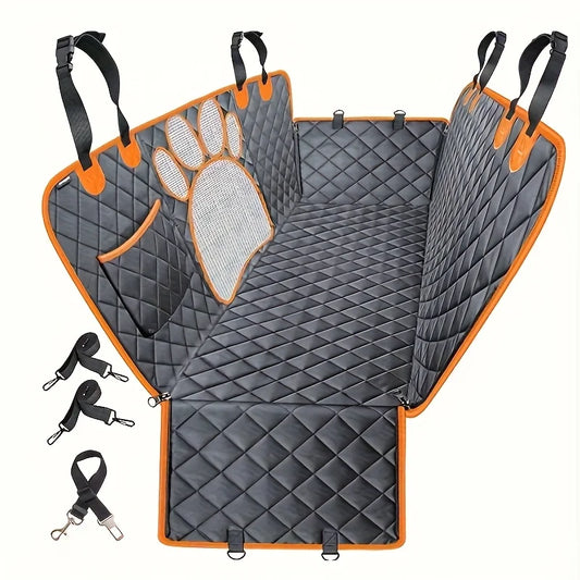 NONECN Dog Seat Cover Hammock For Cars Heavy Duty Protection