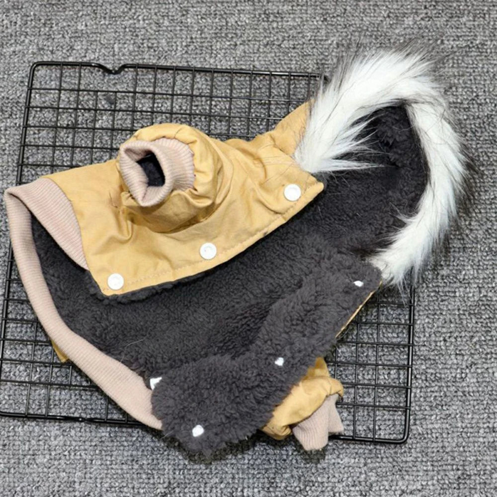 NONECN Winter Coat Dog Jacket for Small and Medium Dogs