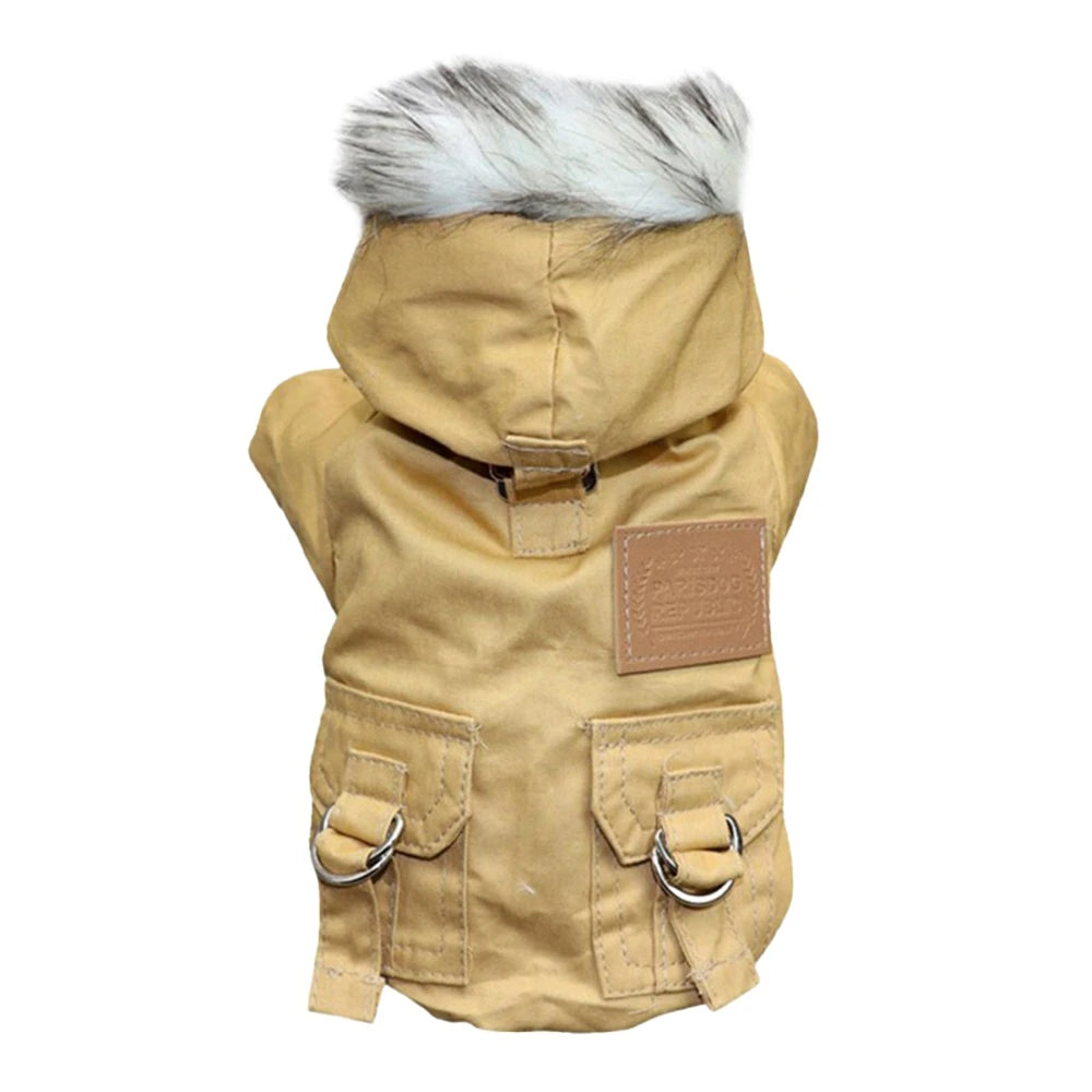 NONECN Winter Coat Dog Jacket for Small and Medium Dogs