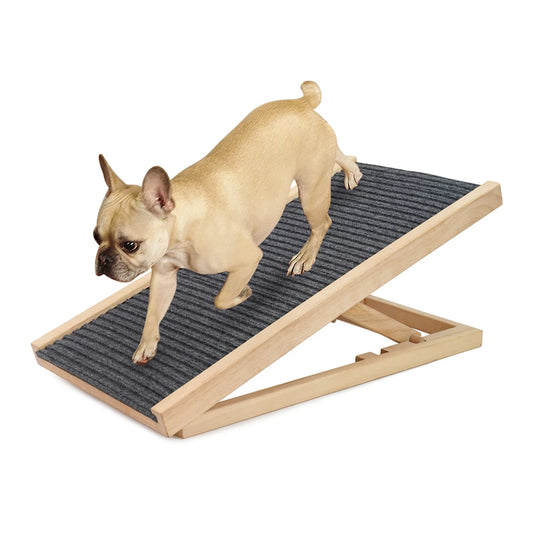 TWISTER.CK Pet Dog Ramp Ladder Folding Anti Skid Adjustable