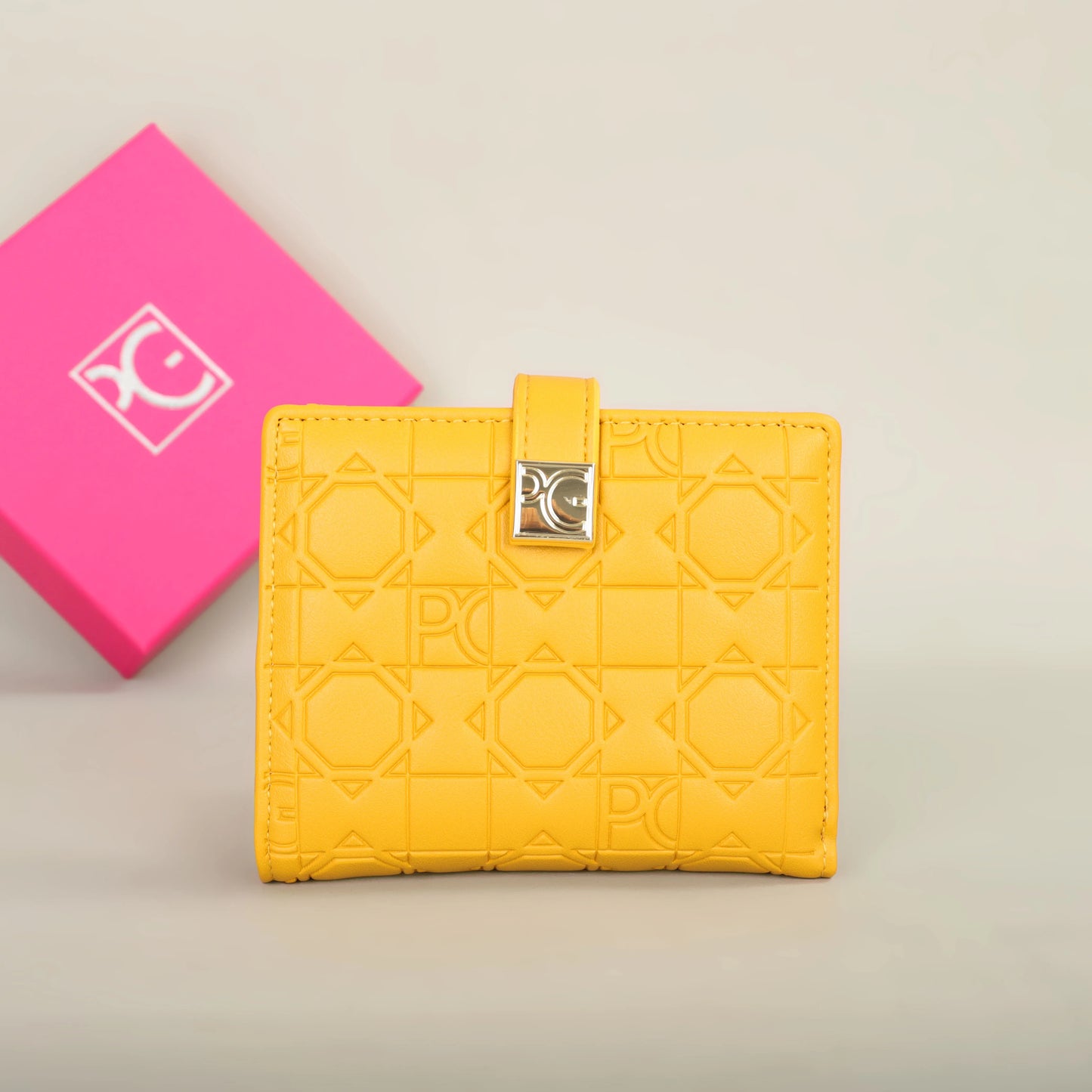Unisex Retro Letter Print Wallet Card Holder Portable